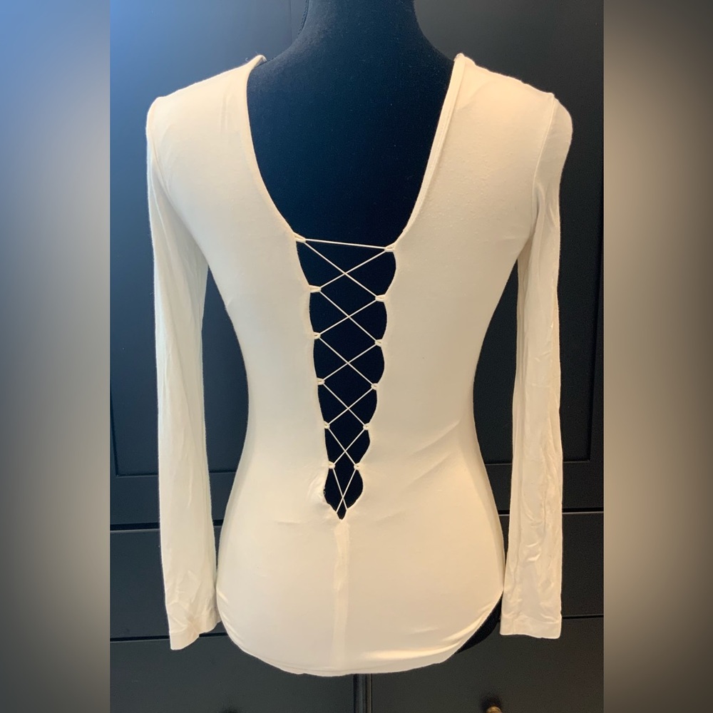 T by ALEXANDER WANG LONG SLEEVE BODYSUIT